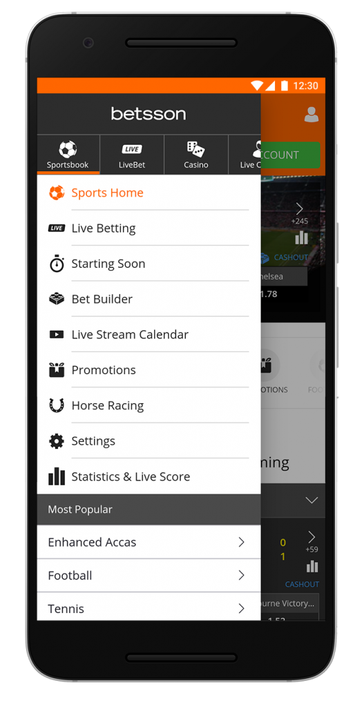 betsson app